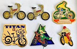 Fahrrad - Velo Pins