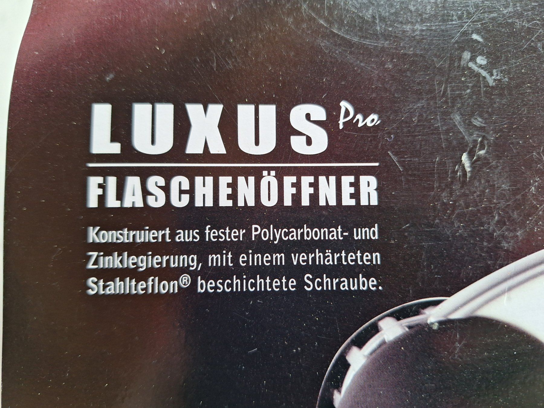 Tire-bouchons & Bouchons: LUXUS FLASCHENÖFFNER – Neuf (Voir description) à Huttwil par Kunterbuntli 2