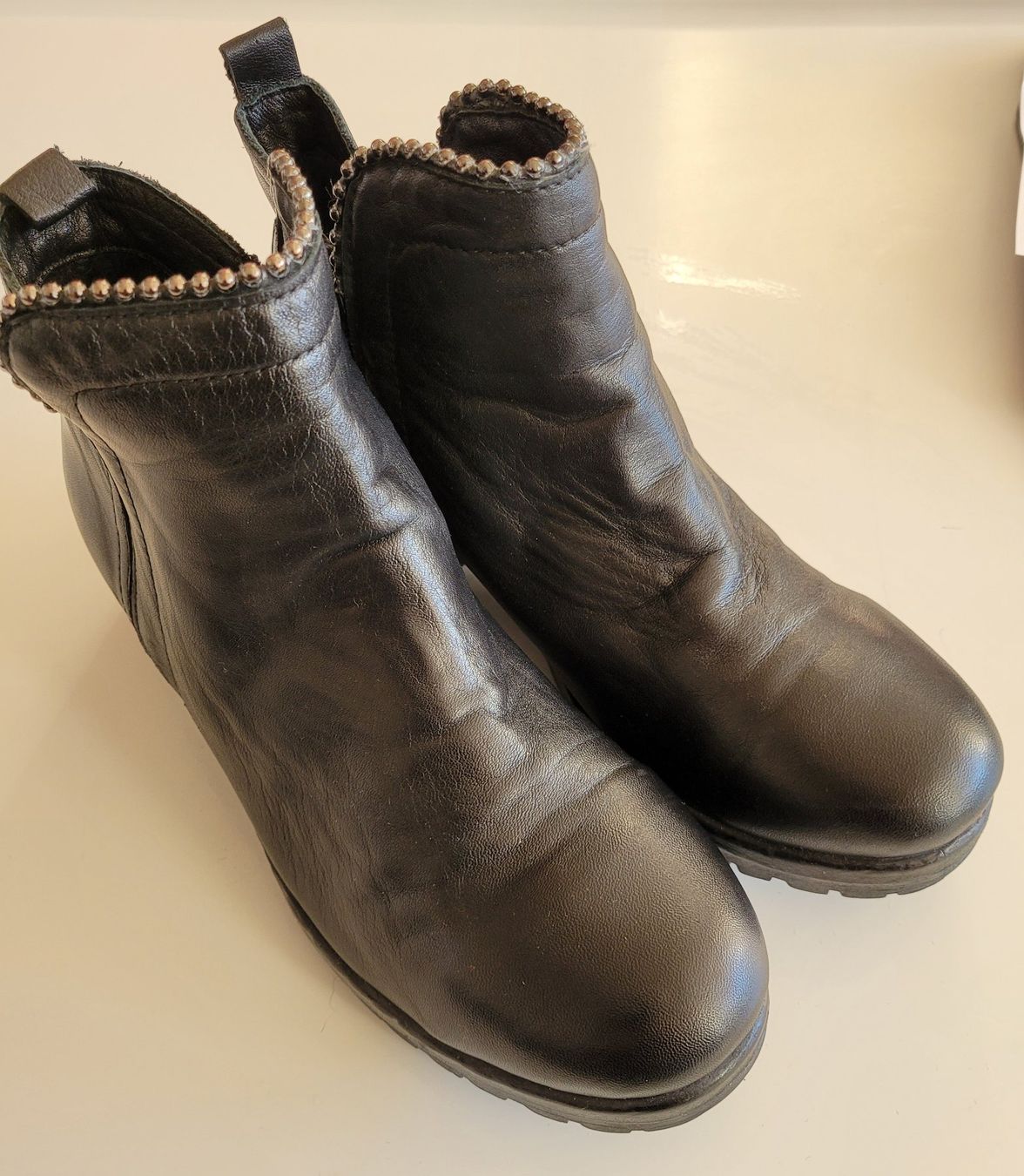 Scarpe da donna: Maca Kitzbühl Lederboots – Usato da Zürich venduto da nkem13