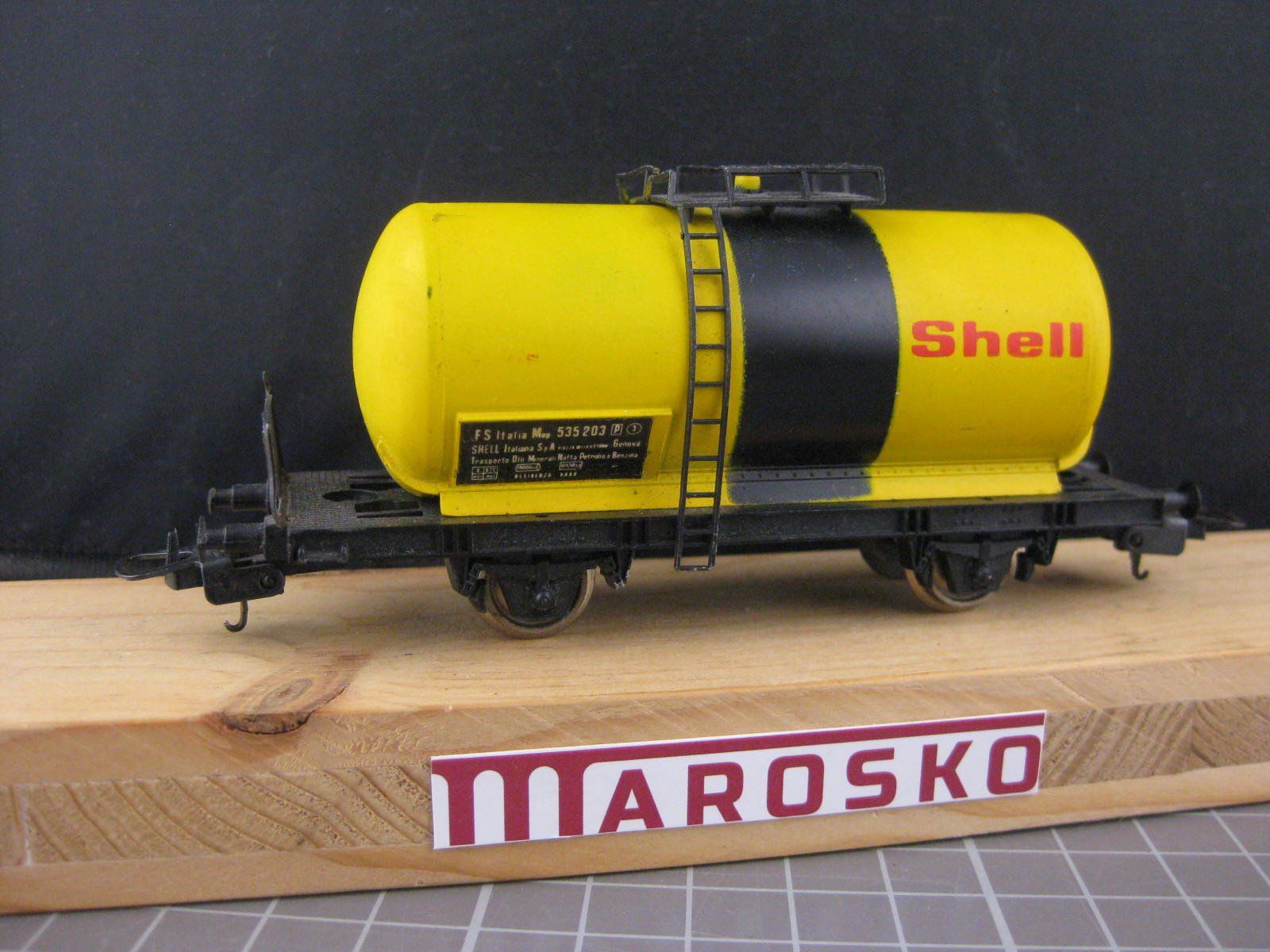 Lima Modellini di ferrovie: Lima Kesselwagen Shell, ohne OVP, . – Usato da Malters venduto da Marosko