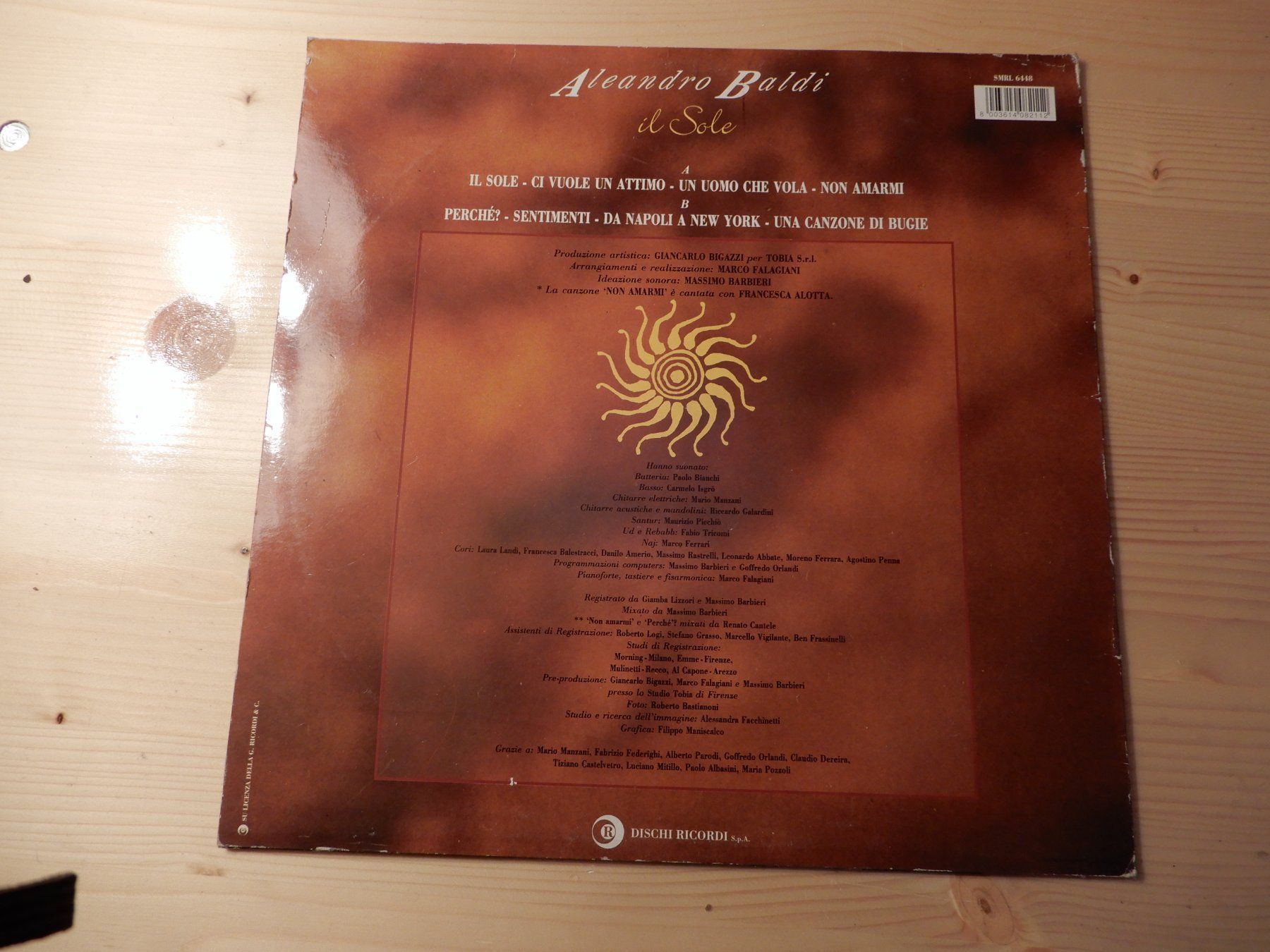 Dischi in vinile: Aleandro Baldi - Il Sole – Usato da Erstfeld venduto da Mario_boe0 1