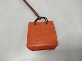 Hermes Sac Orange Bag Charm