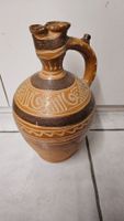 Grande anfora/giara in terracotta dipinta a mano