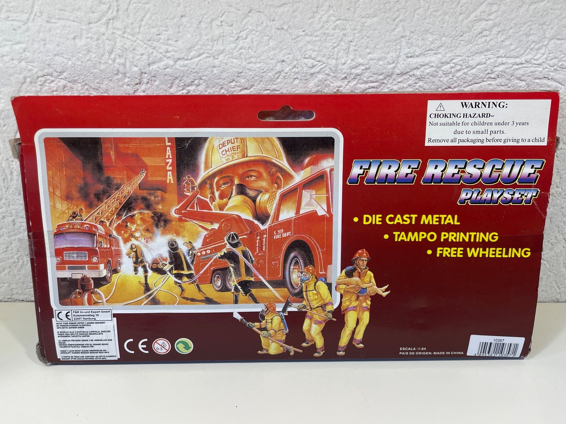 Modellini d'auto: Spielzeug Auto Set: Fire Rescue Playset – Nuovo (secondo la descrizione) da Wilderswil venduto da Modellbahn-Shop-Moll 1