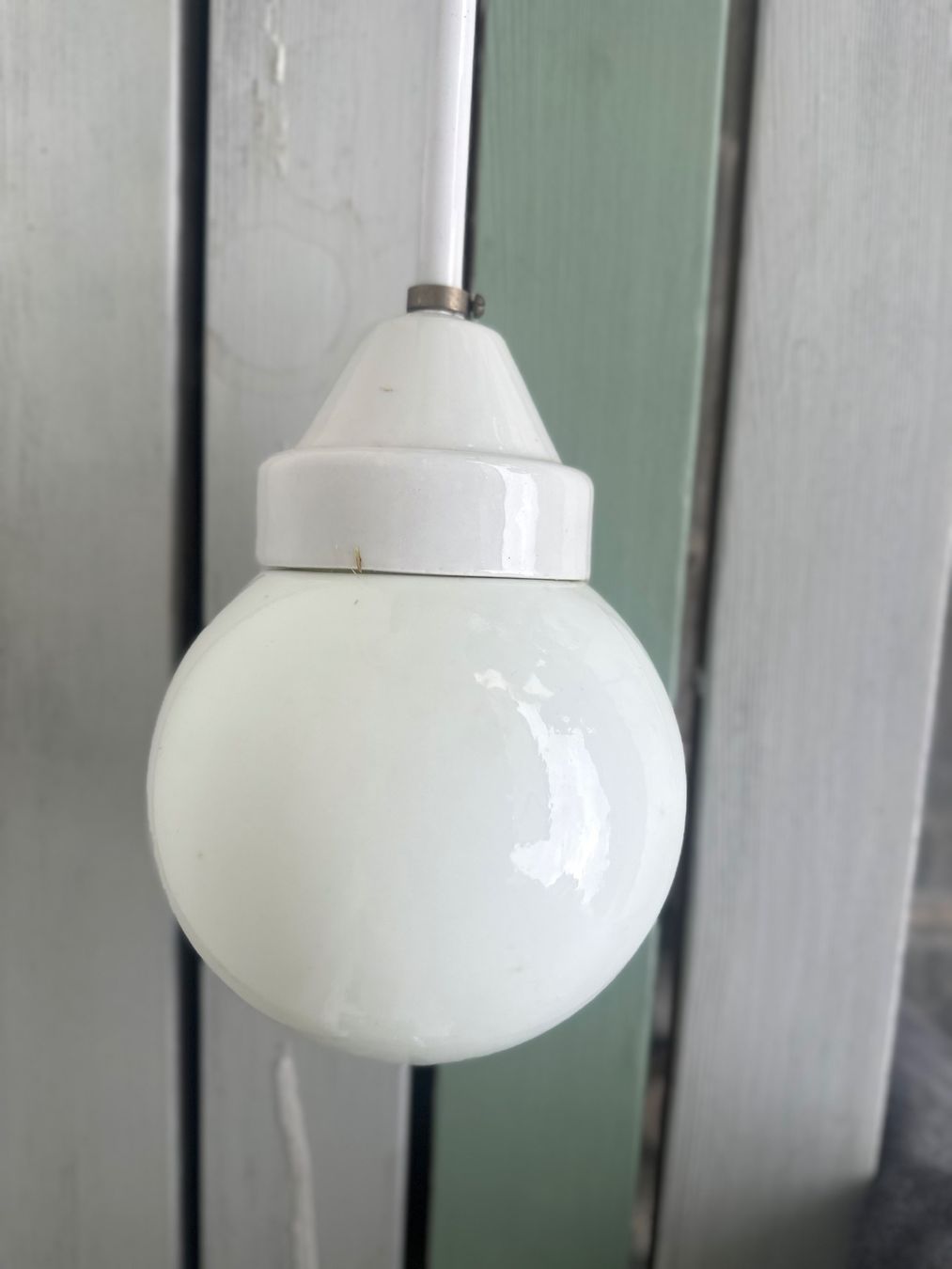 Lustres & lampes de plafonds: Alte Küchenlampe /Gut – D'occasion à Uitikon Waldegg par gotohellix