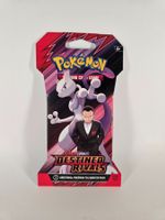 Pokémon Destined Rivals Sleeved Booster – Giovanni & Mewtwo