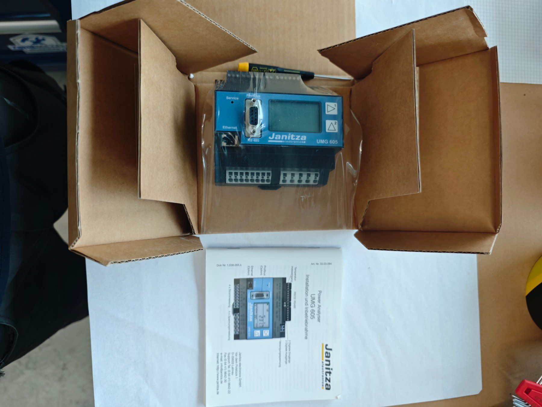 Misurare: Janitza UMG 605 Strommesser – Nuovo e nell'imballaggio originale da Vorderthal venduto da eierchopf 1