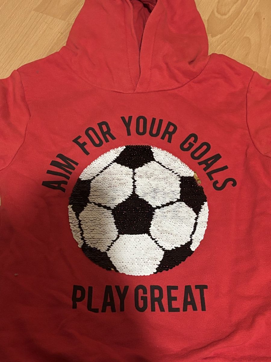 H&M Maglioni & Felpe: H&M Fussball Pullover Gr 122/128 – Usato da Allschwil venduto da CaSu- 1