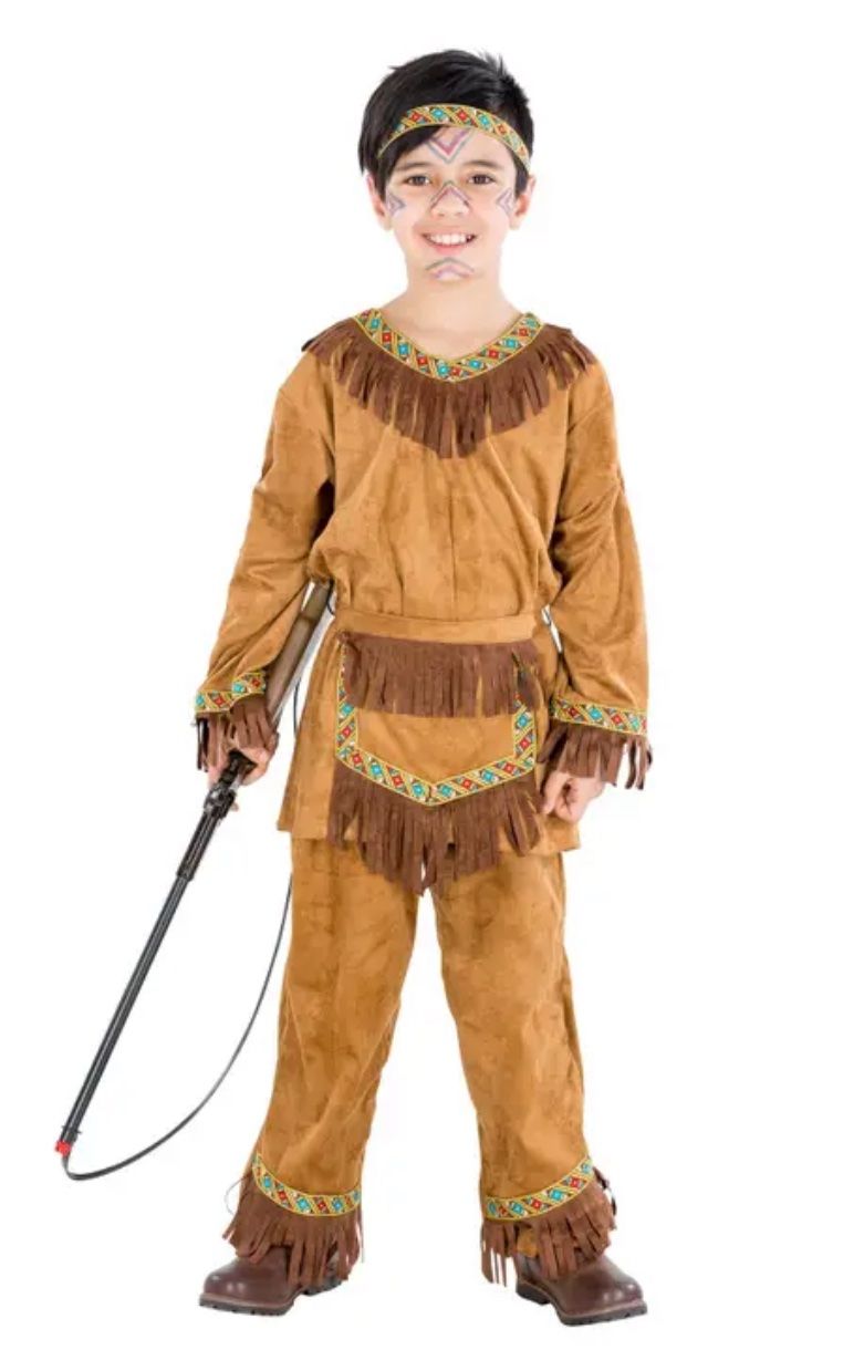 Costumi: Kostüm Indianer 140 – Nuovo e nell'imballaggio originale da Aarwangen venduto da to-hirschi