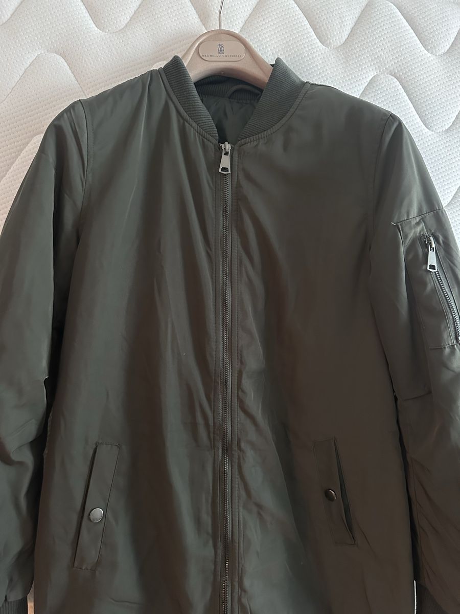 Giacche: Oversized Bomberjacke olivgrün – Nuovo (secondo la descrizione) da Rüschlikon venduto da juz_2t2j 1