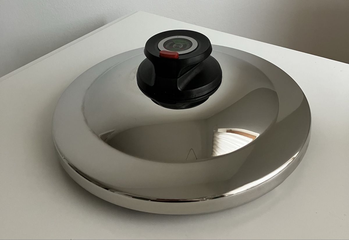 Amc Padelle: AMC Secuquick Deckel, Top Zustand, Schnellkochdeckel. – Usato da Neschwil venduto da Luna19610