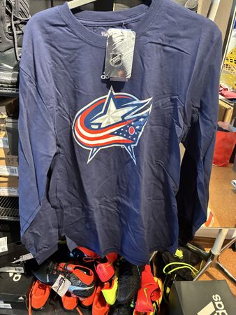 Columbus Blue Jackets NHL Adidas Shirt, Gr.L, Neu! 52