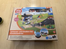 Playtive Junior Schienen- & Straßen-Set – 50 Teile – komplet