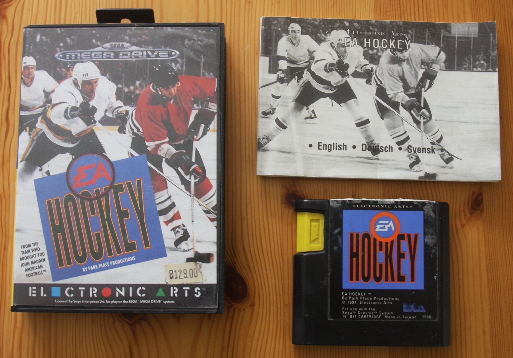 Giochi: EA Hockey Sega Mega Drive – Usato da Fisibach venduto da Retrogames24 2