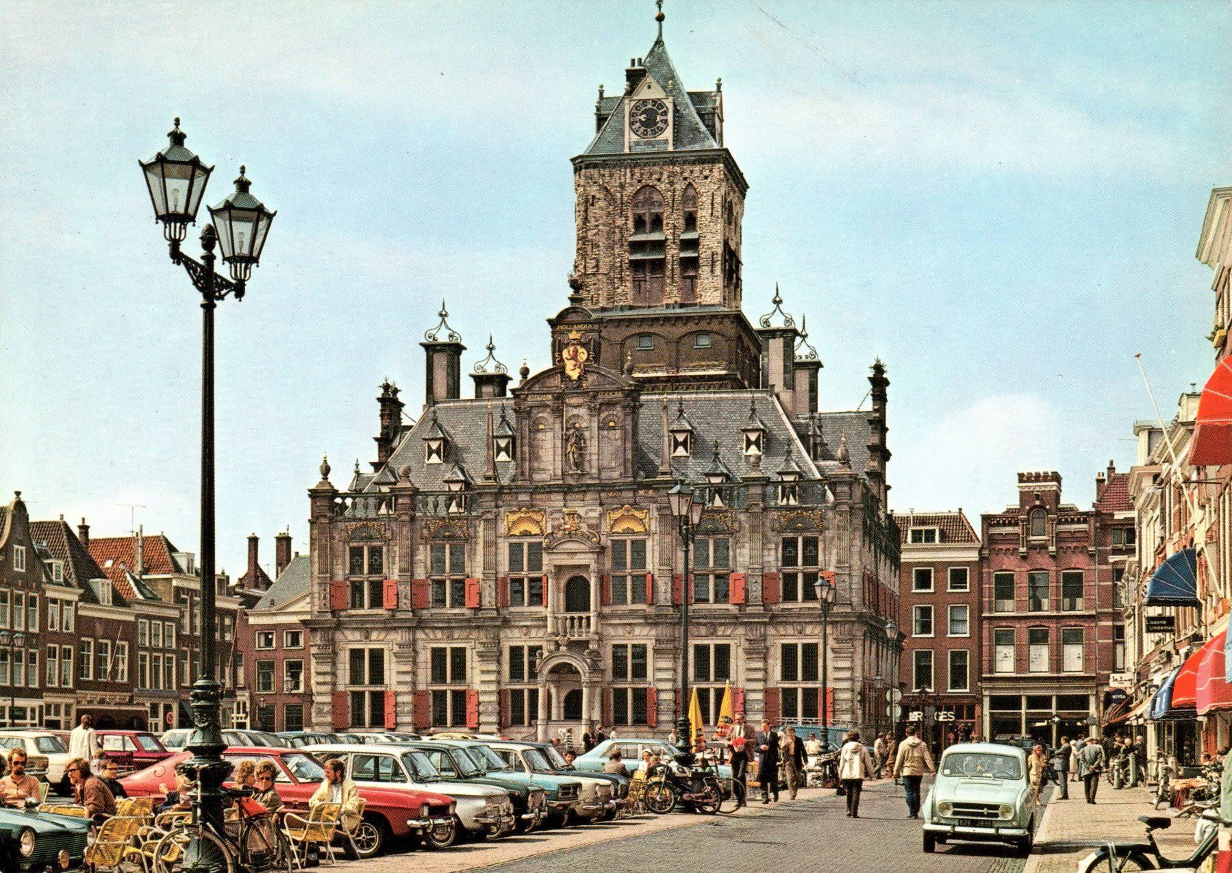 Cartoline postali: Alte Ansichtskarte Delft, Rathaus, Holland – Nuovo (secondo la descrizione) da Zürich venduto da 1.Simon