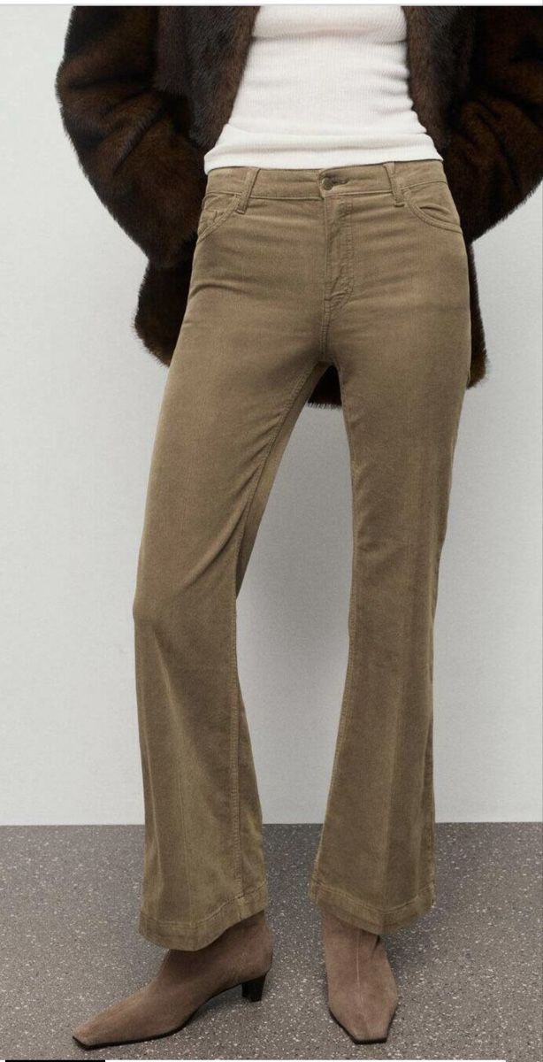 Mango Pantaloni: Mango Cordhose Gr.46 braun – Usato da chur venduto da corazon710 3