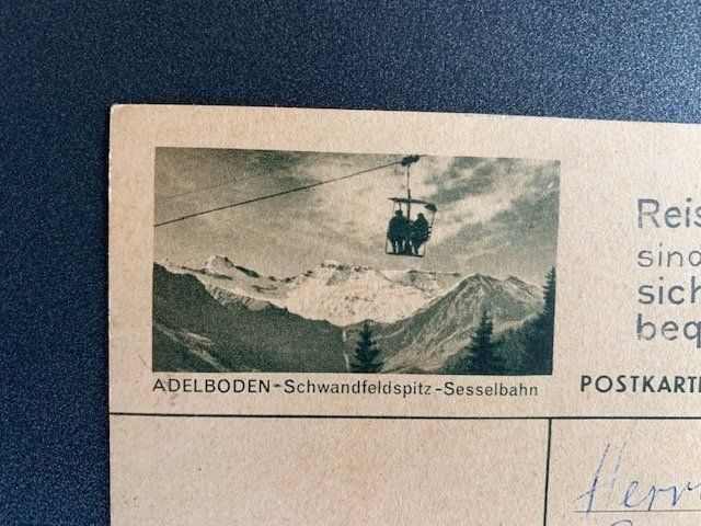 Cartes postales: 4 alte Postkarten Schweiz 1942 - 1954 – D'occasion à Erlenbach ZH par Ritschly 2