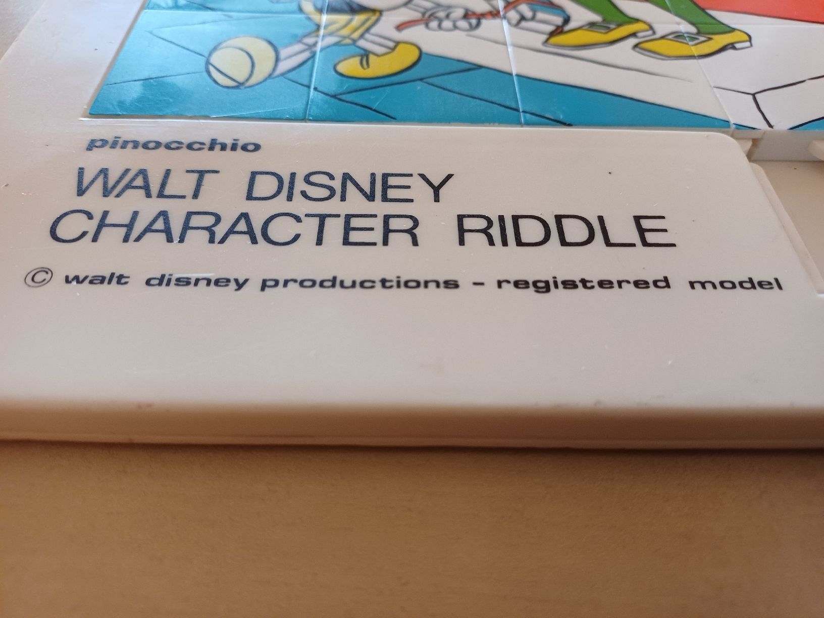 Disney Puzzle: Puzzle scorrevole Pinocchio, vintage – Usato da Gordevio venduto da bre_jwm5 2