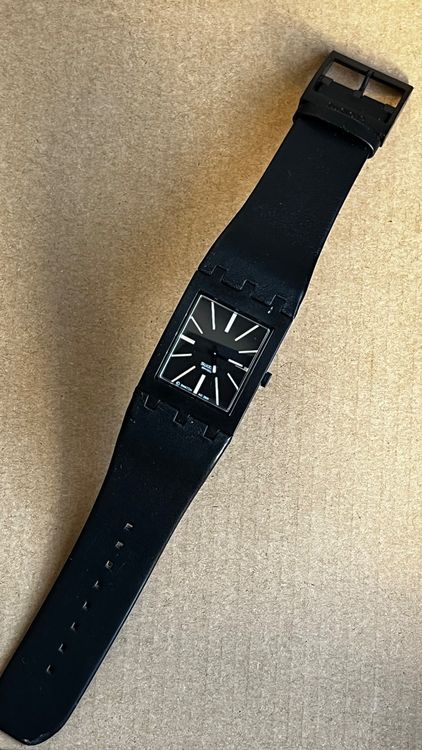 Swatch Montres: Schwarze Swatch Uhr, Vintage, Top Zustand – D'occasion à Grenchen par chththl 6