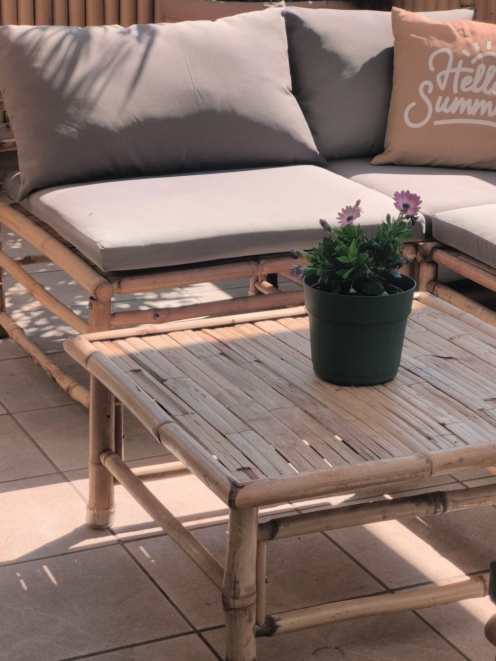 Set de table et chaises: Bambus Lounge – D'occasion à Niederglatt ZH par wit_rs5w 3