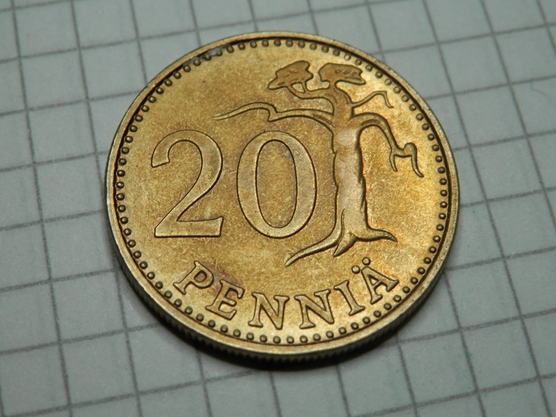 Tutti le monete: Finnland 20 Penny, 1981 – Usato da Weiach venduto da weiach81 1