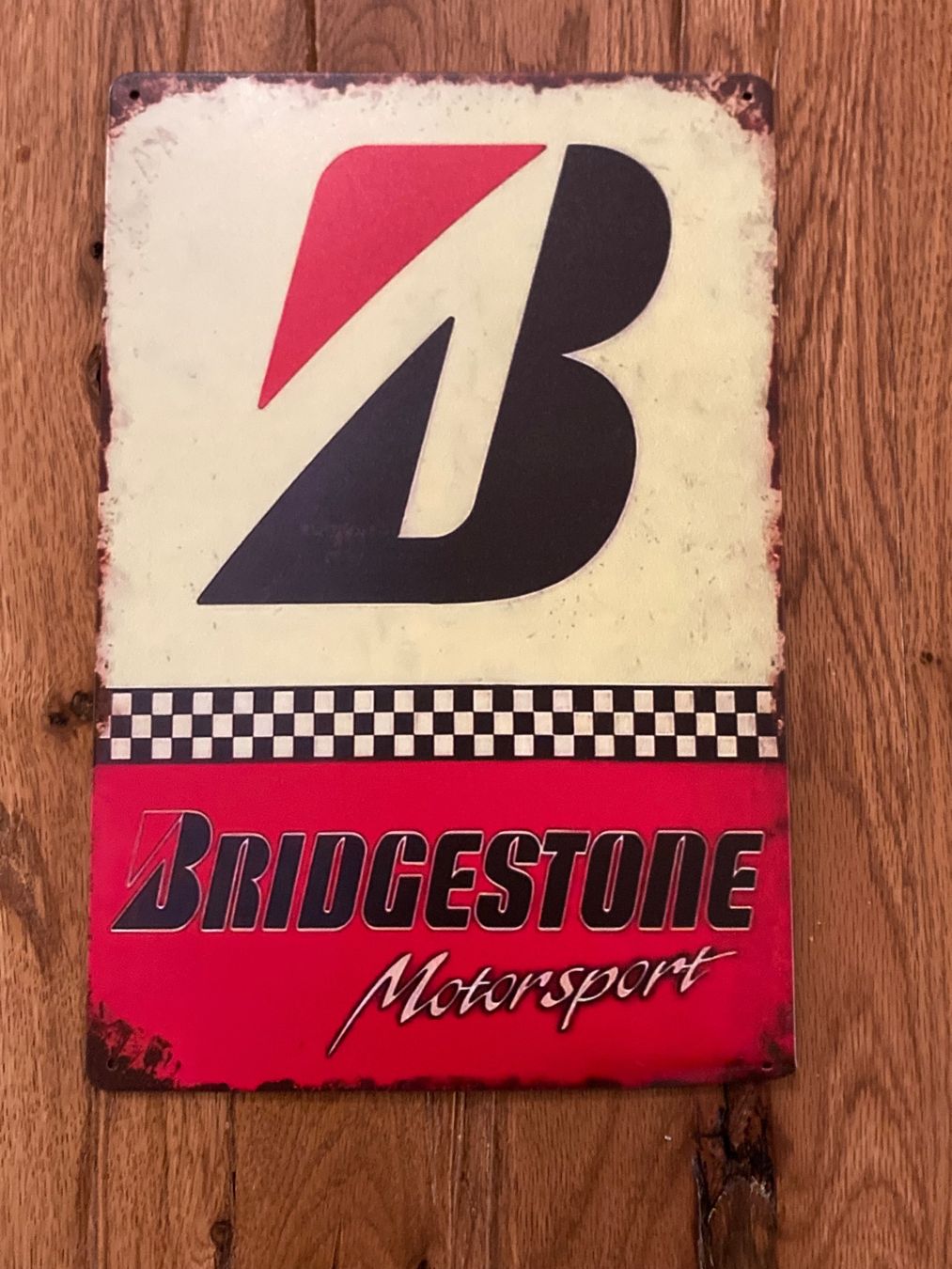 Insegne: Bridgestone / Retro Schild / neu – Nuovo e nell'imballaggio originale da Bremgarten AG venduto da Eurotiz 1