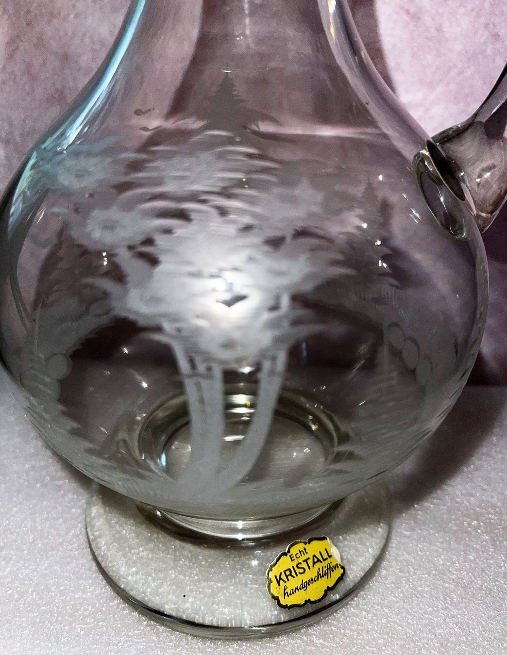 Caraffe: Karaffe mit Stöpsel Kristallglas – Nuovo (secondo la descrizione) da Lutzenberg venduto da Truhe 8