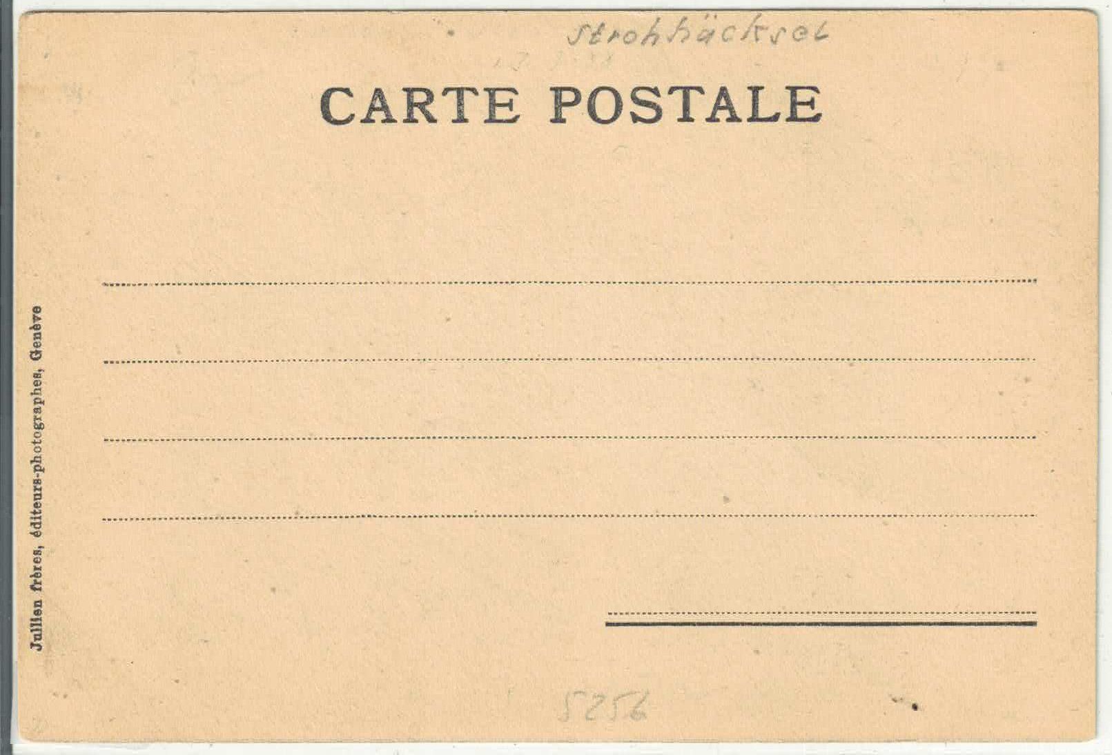Cartes postales: Porteurs de Paillets a Salvan - animee – D'occasion à Ettingen par Kartenplanet 1