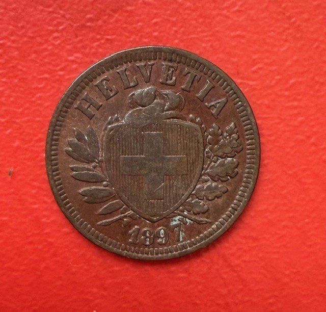 Toutes les monnaies: 2 centimes 1897 – D'occasion à Colombier NE par chippie09