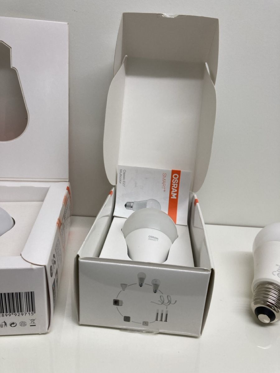 Osram Lampade: OSRAM SMART+ Classic E27 Starterkit 3er Set – Usato da Zürich venduto da Lichtermeer 2