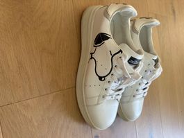 Baskets Marc Jacobs x Peanuts blanc cuir taille 44