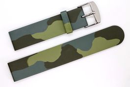 Kautschukband mit Militärfarben 20mm