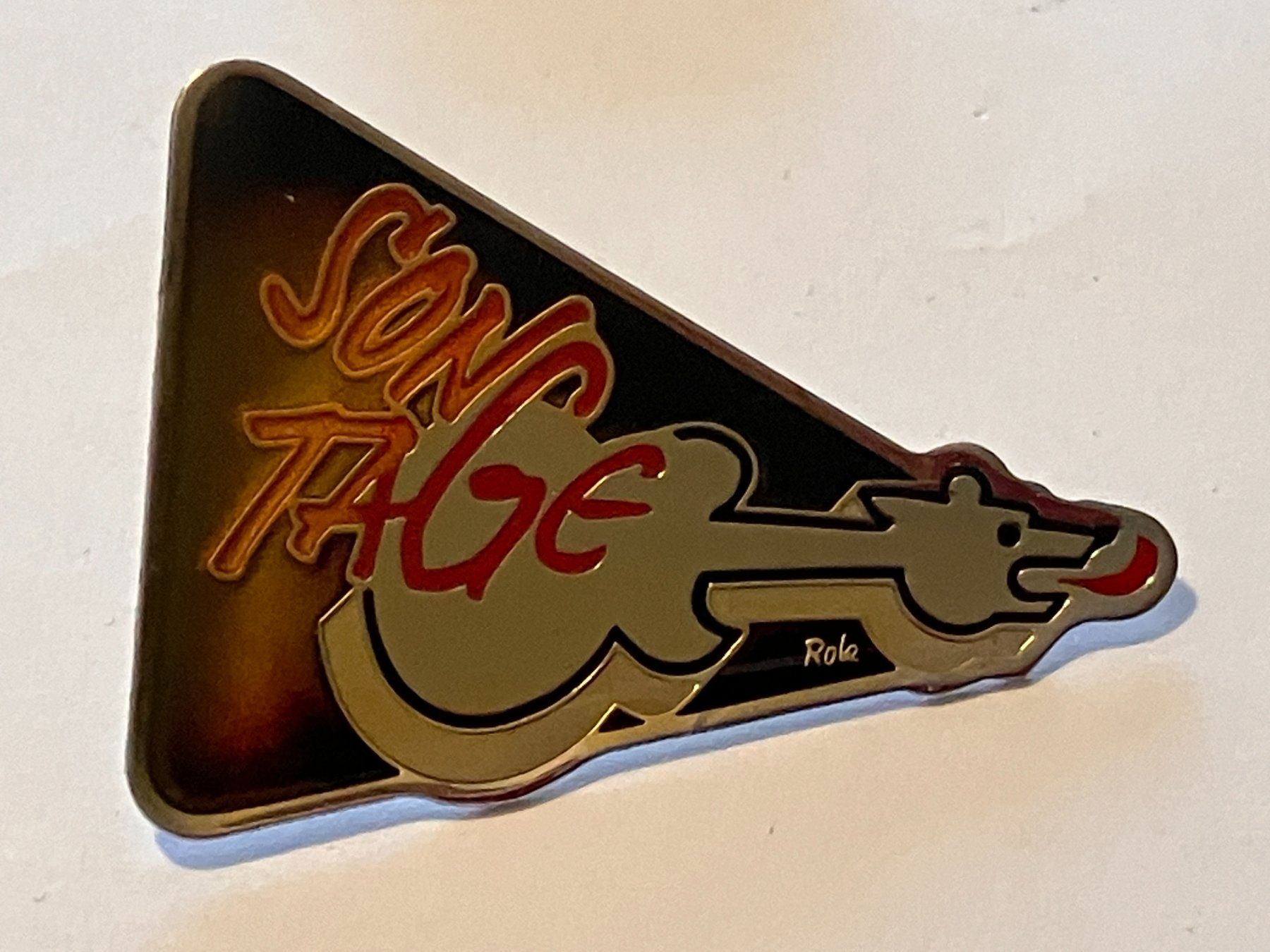 Plaketten & Abzeichen: 1 Pin Songtage – Gebraucht aus Basel von djwwpp