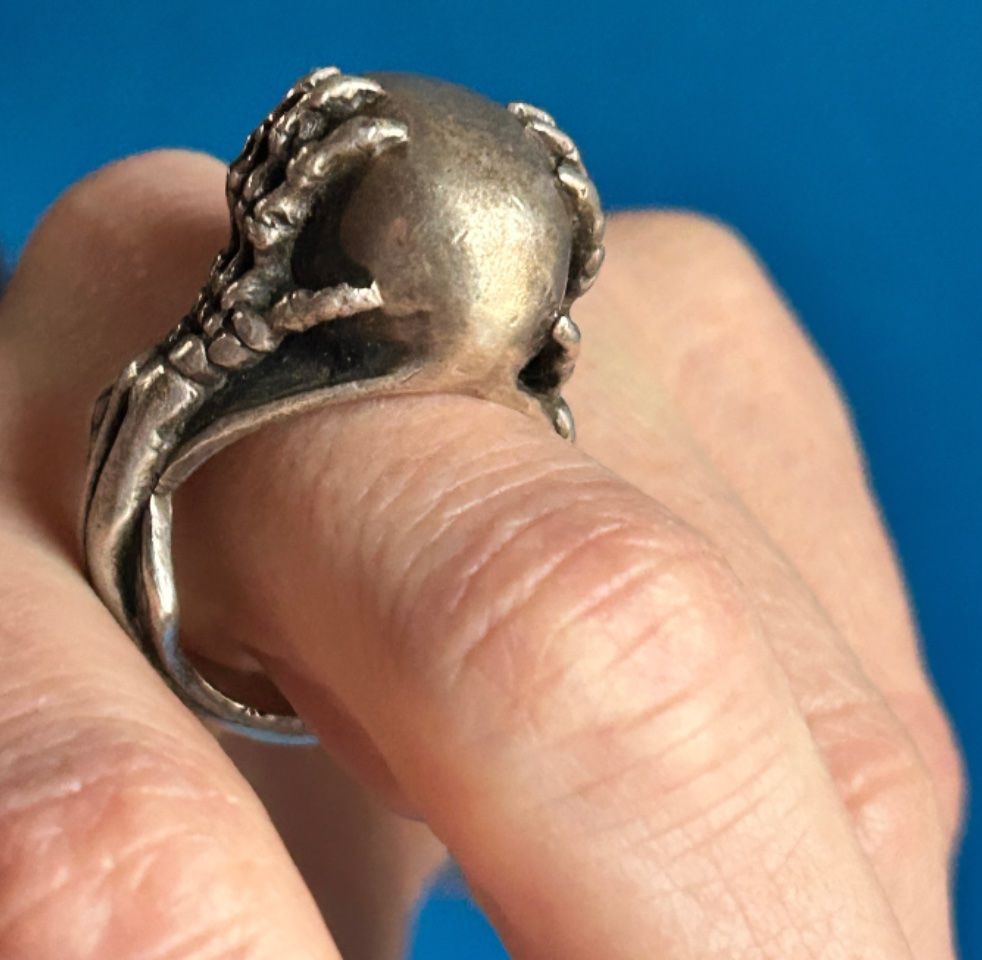 Anelli: Herrenring Totenkopf (68) – Usato da Laufen venduto da belleskulptur 2