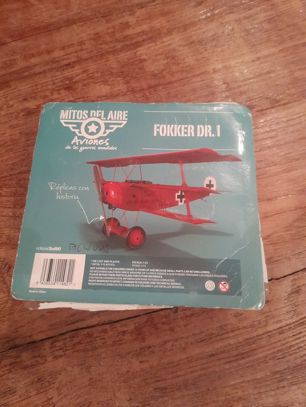Modellbausätze & Standmodelle: Fokker Dr.I Metall-Modell 1:72 – Gebraucht aus Dübendorf von hed_9w2b 1
