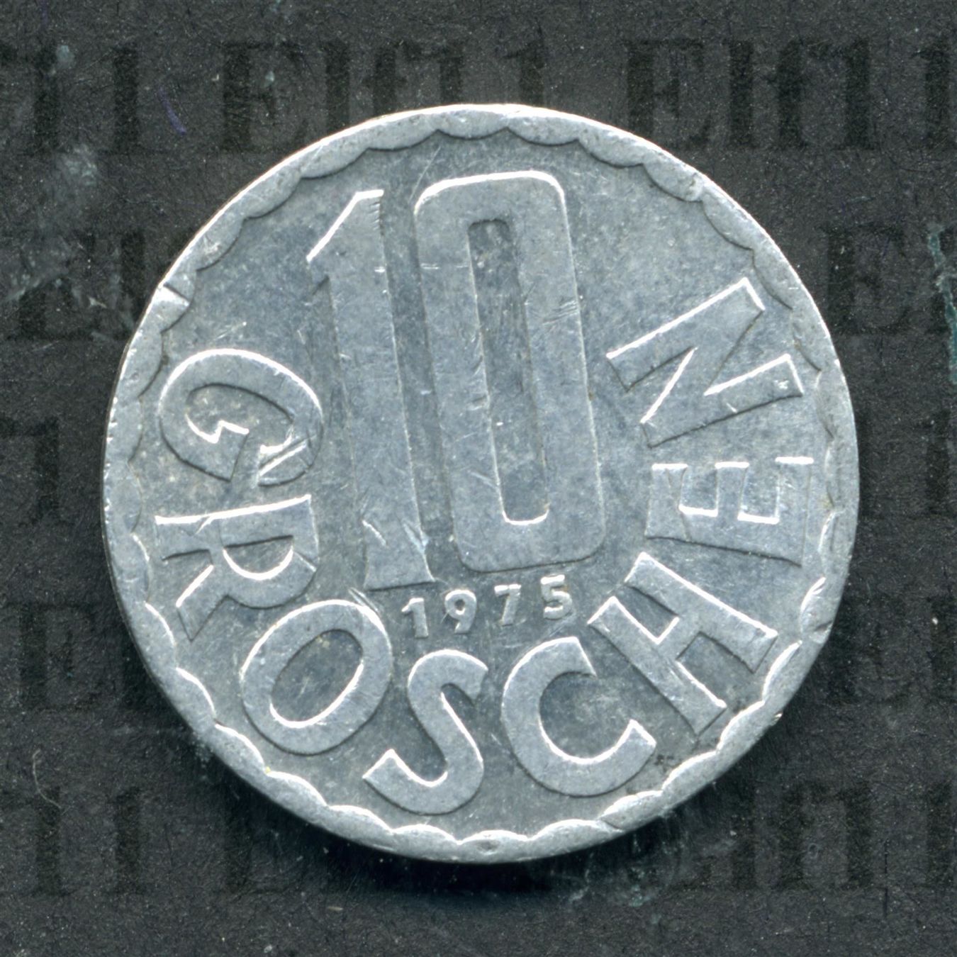 Tutti le monete: ATS___0.10 1975 ss-vz 10 Groschen – Usato da Widnau venduto da Elf11
