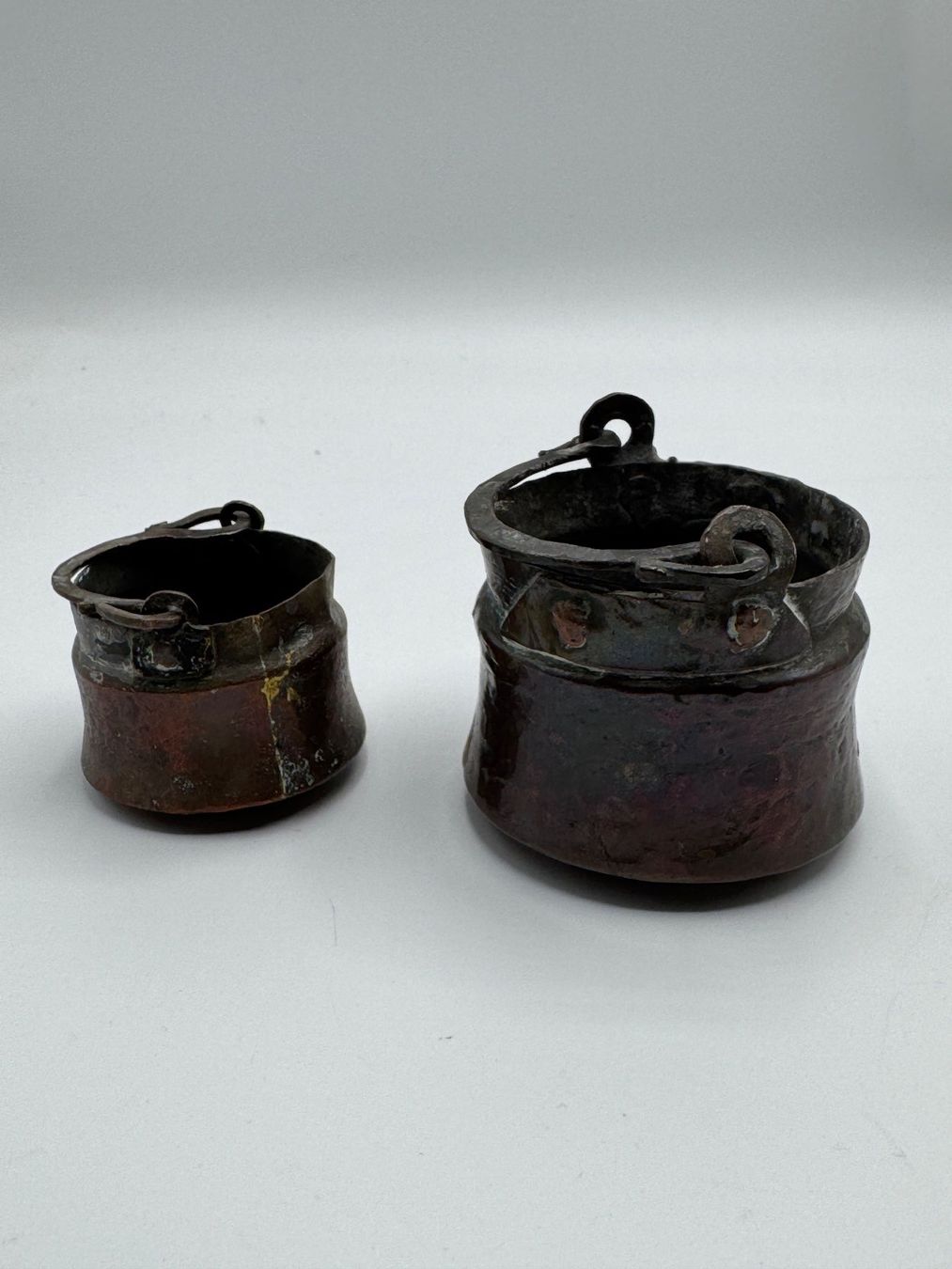 Pentole: Mini Kupferkesselchen 2. Stück – Usato da Sachseln venduto da BONATI01 2