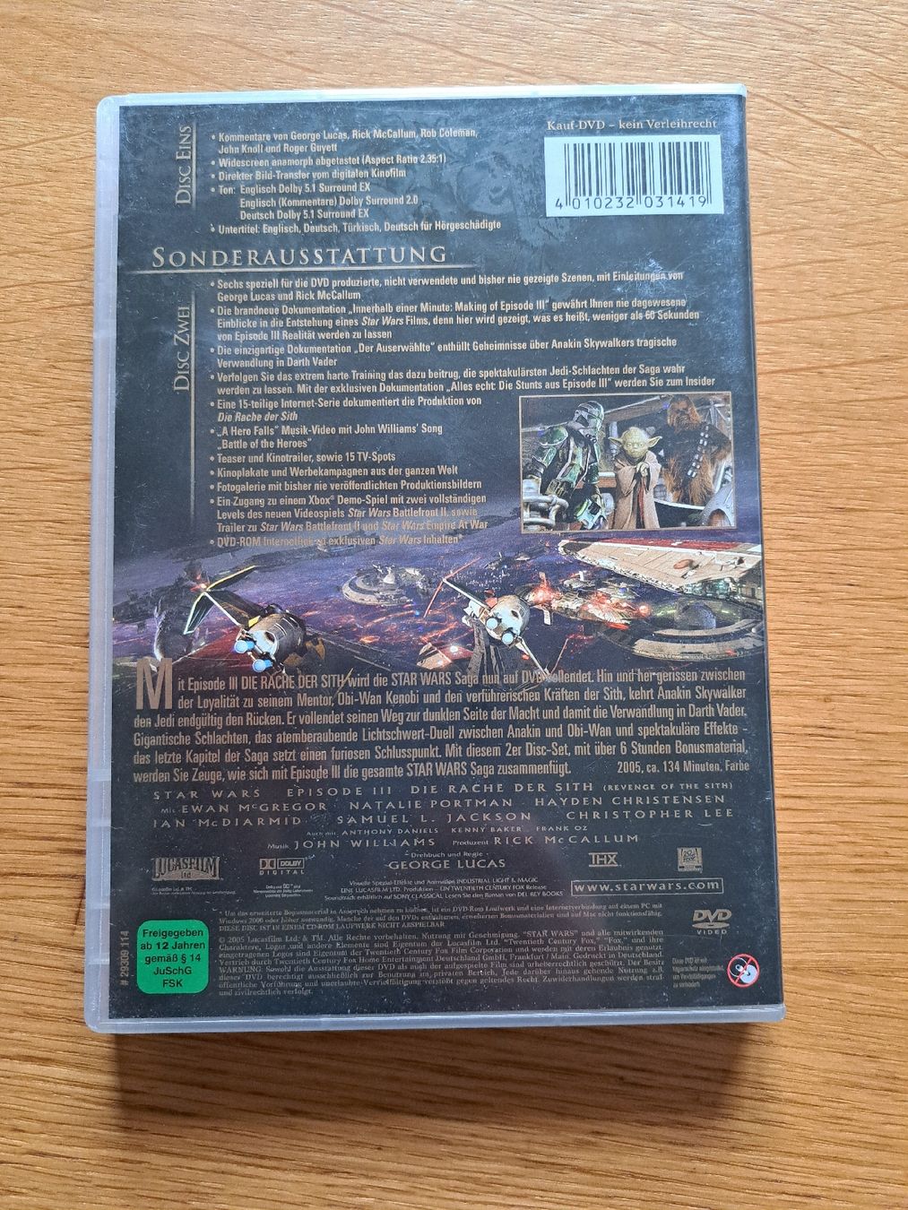 Alle DVDs: Star Wars III Die Rache der Sith DVD – Gebraucht aus Rüti ZH von Sondanelle 1