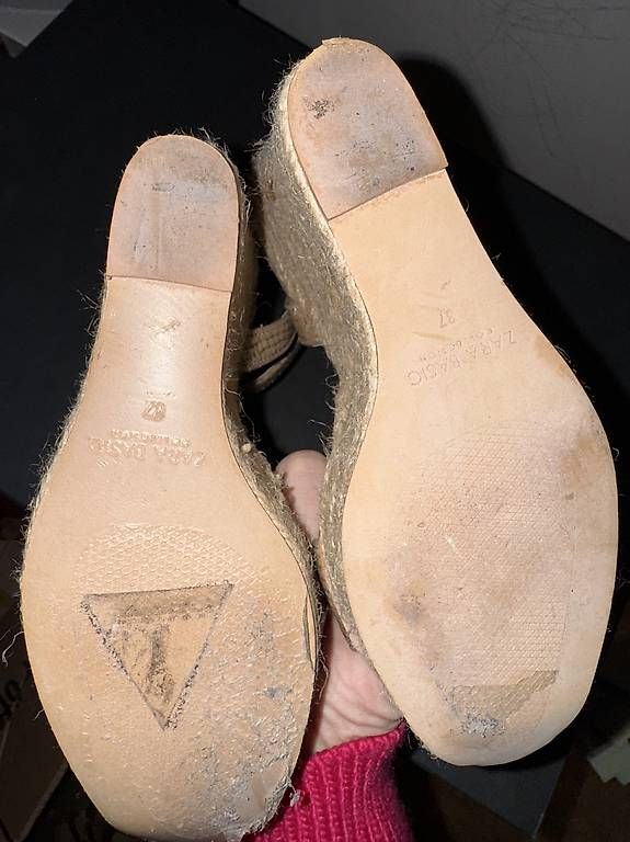 Zara Scarpe da donna: Zara Leder Sandalen, Gr. 37 – Usato da Frenkendorf venduto da banemk12 3