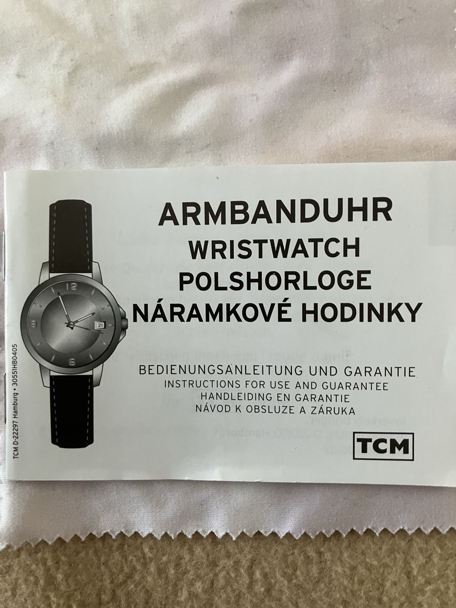 TCM Orologi: Quarz Herrenuhr TCM – Usato da Eschenbach SG venduto da Hharu 5