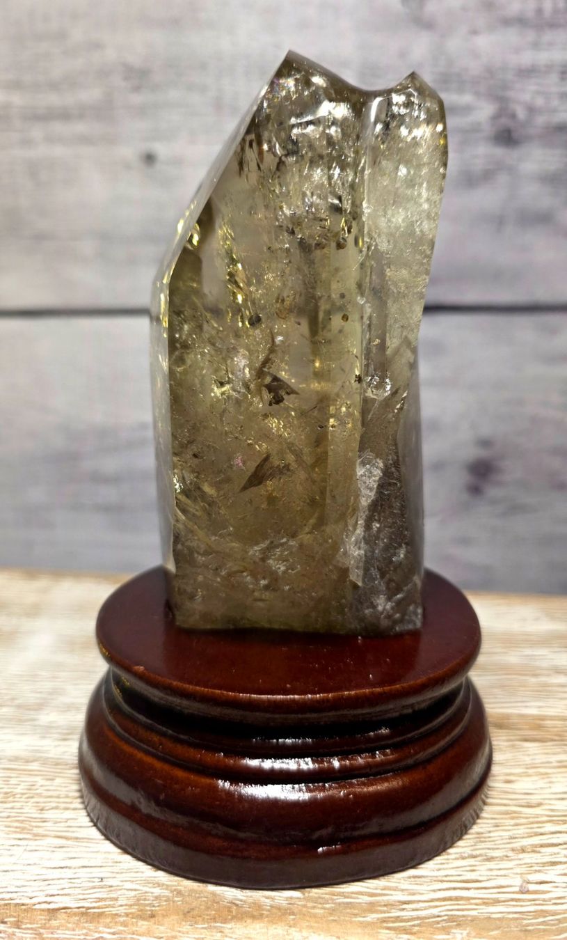 Mineralien & Heilsteine: Top Citrin Obelisk 569g – Neu und originalverpackt aus Matzingen von Shay_Crystalz 1