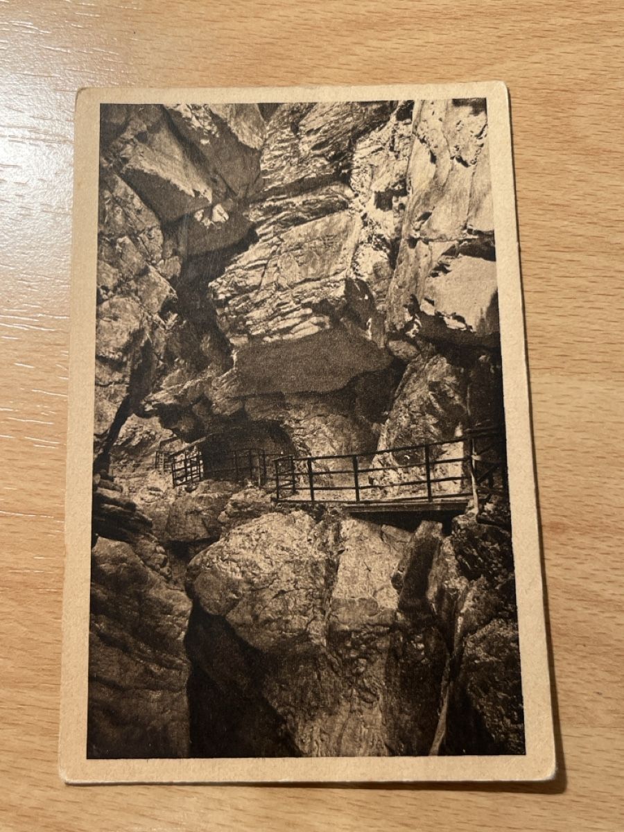 Ansichtskarten: Alte Ansichtskarte Breitachklamm Oberstdorf-Tiefenbach – Neu (gemäss Beschreibung) aus Hinwil von Chuan2