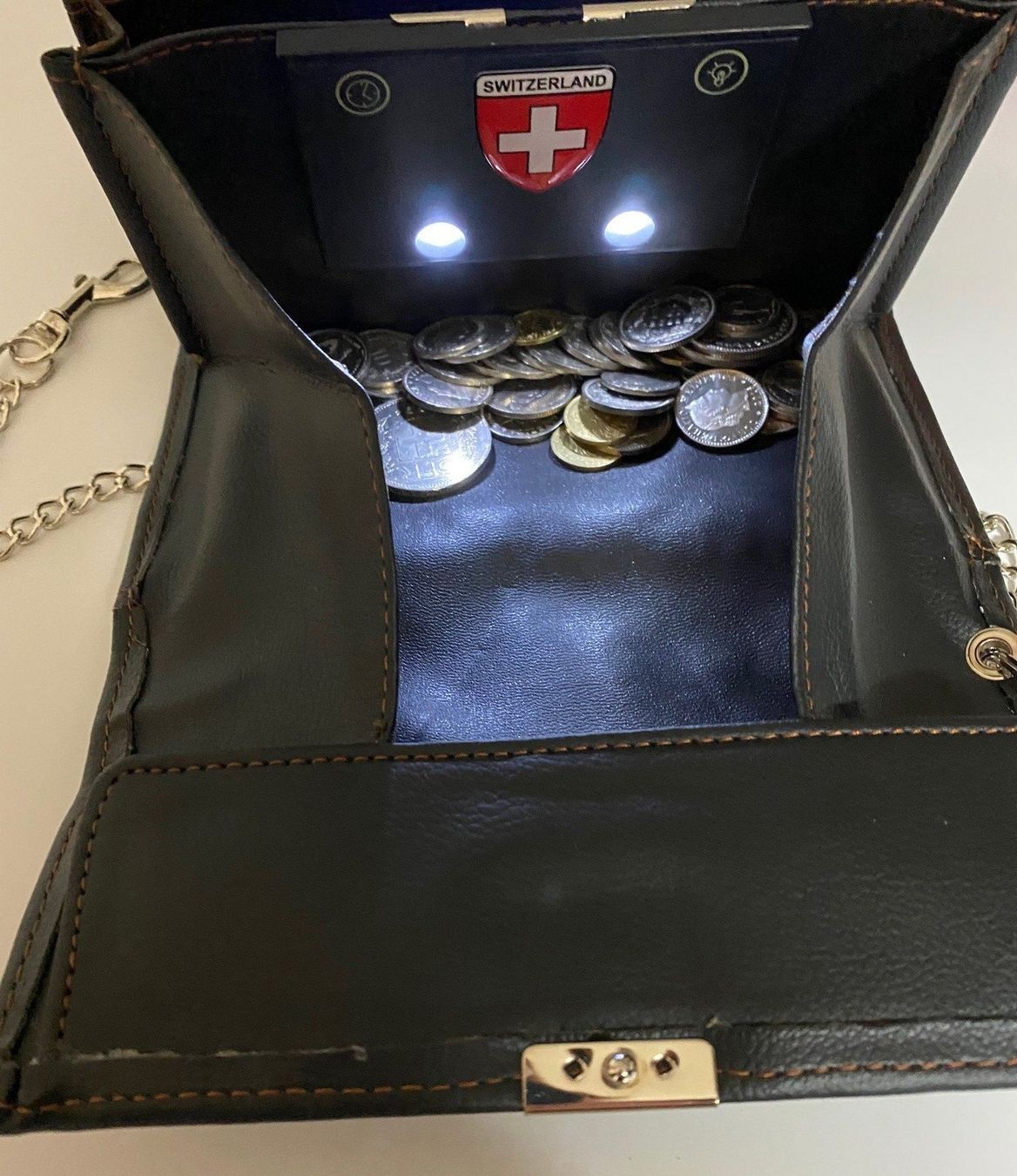 Brieftaschen: Geldbörse Kellnerbörse mit Halfter und Licht – Neu und originalverpackt aus Mauren von rundumsfest 5