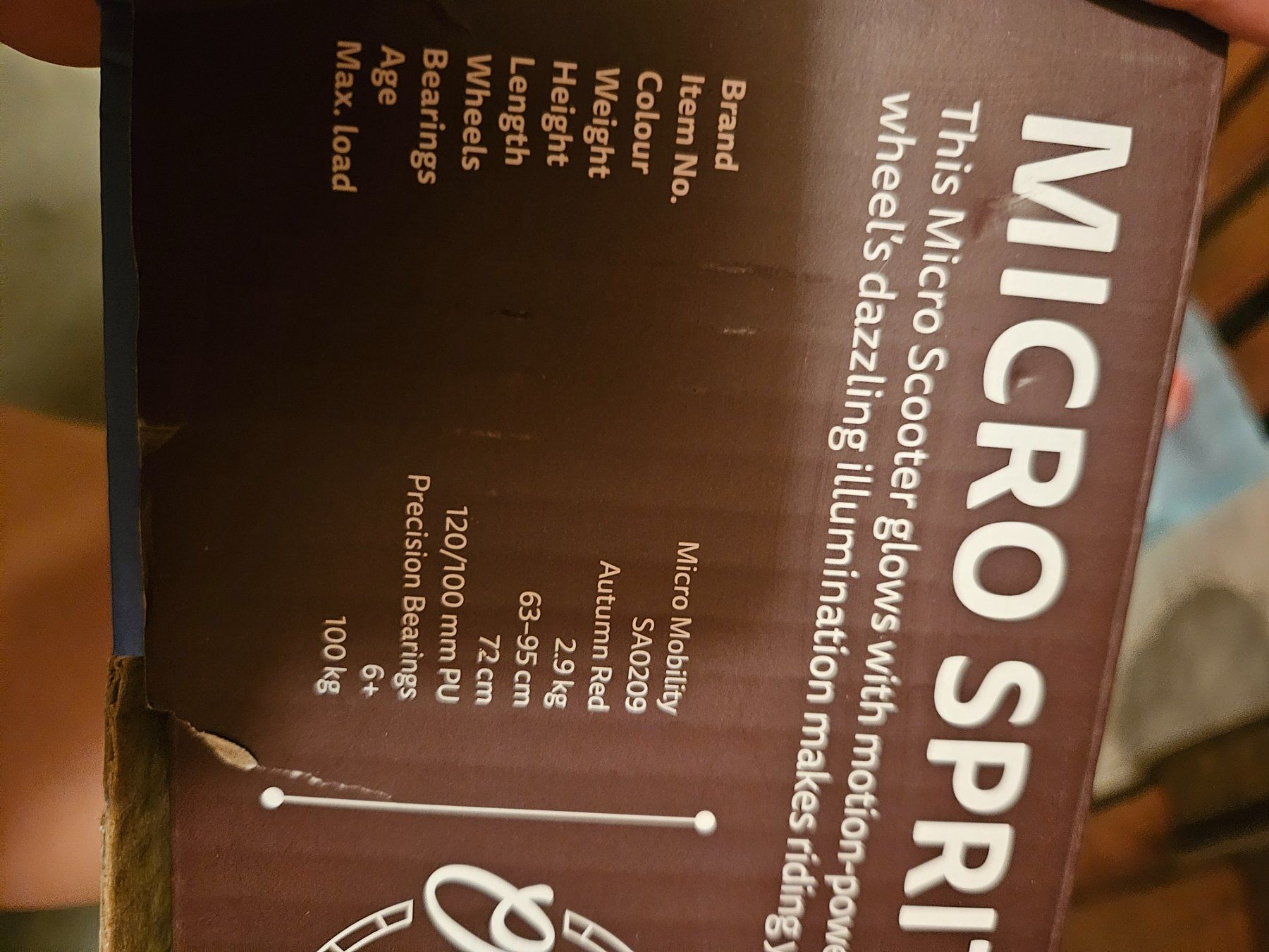 Micro Kickboard: Micro sprite trottinet – Nuovo e nell'imballaggio originale da Basel venduto da fragolina08 2