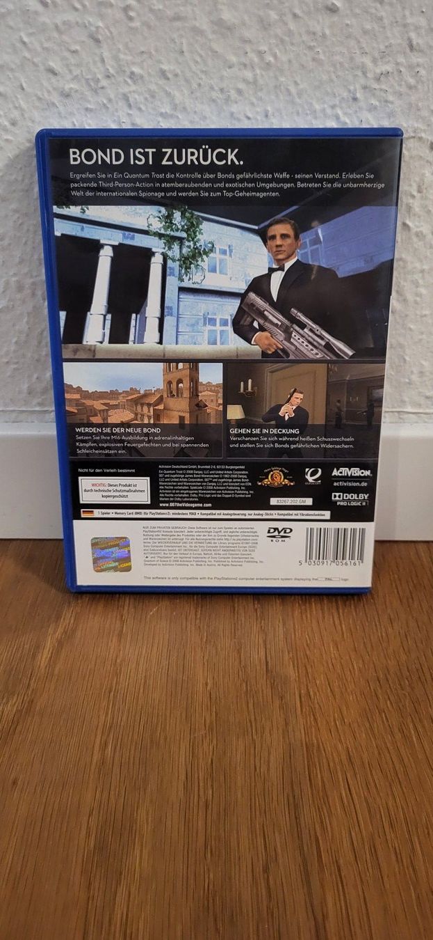 Sony Giochi: PS 2 - 007 Ein Quantum Trost – Usato da Münsingen venduto da DigitaleSpielecke 1