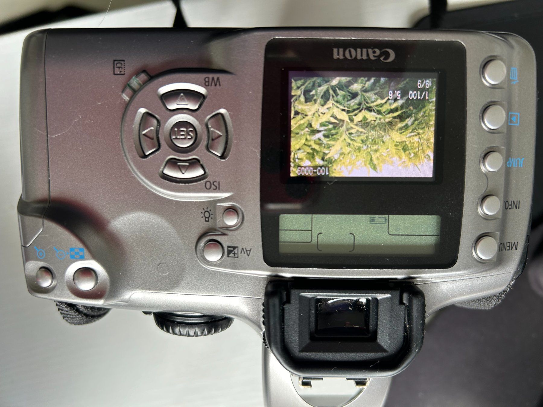 Canon Fotocamera: Spiegelreflexkamera Canon EOS 300D silber gebraucht – Usato da Siebnen venduto da Diit 2