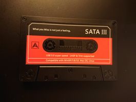 NEU - Case Hülle SATA III Externe Festplatte USB 3.0 - Tape