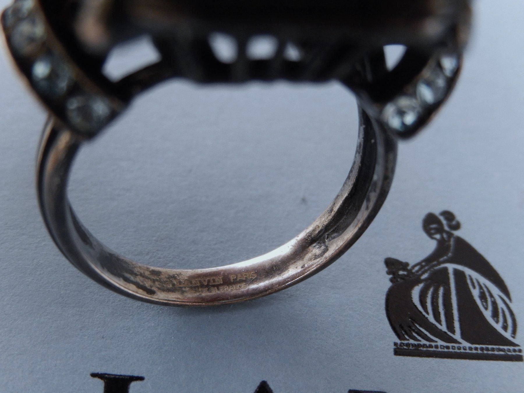 Ringe: Orig. LANVIN Cocktail Ring Gr. 55 – Gebraucht aus Tuggen von vivira 8