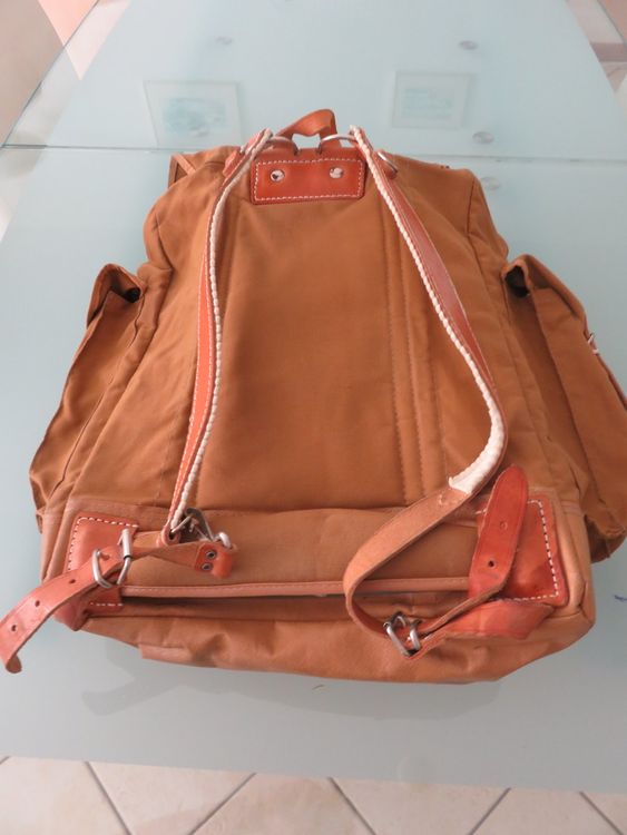 Zaini: Sac à dos en toile et cuir – Usato da Corcelles NE venduto da jmn_fv6m 2