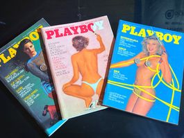 Playboy!!! 3 gute und integre Hefte auf Deutsch